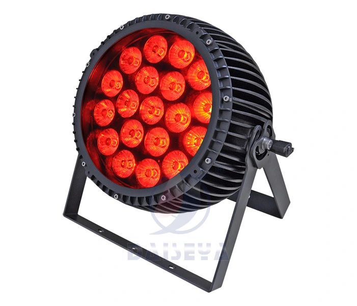 Hot Sale 18PCS/19PCS 12W/15W/18W 6in1 LED Round PAR Light Stage Light Outdoor PAR Can Light