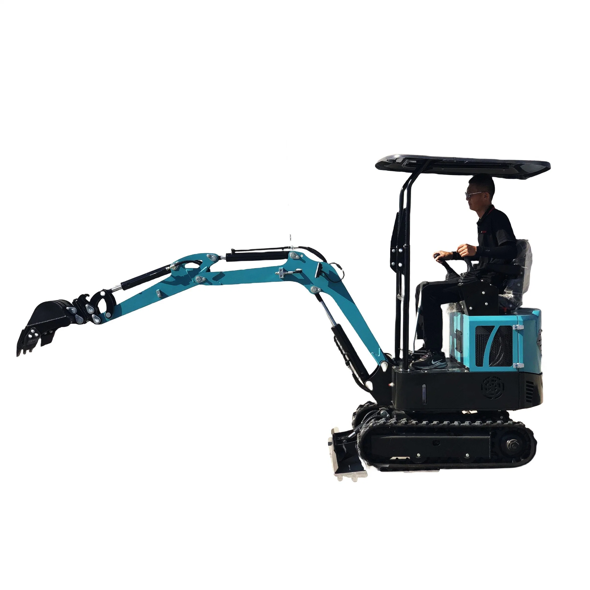 Motor Kubota Mini Excavadora pequeño CE/EPA/Euro 5 Compact Mini Excavadora 1ton Precio