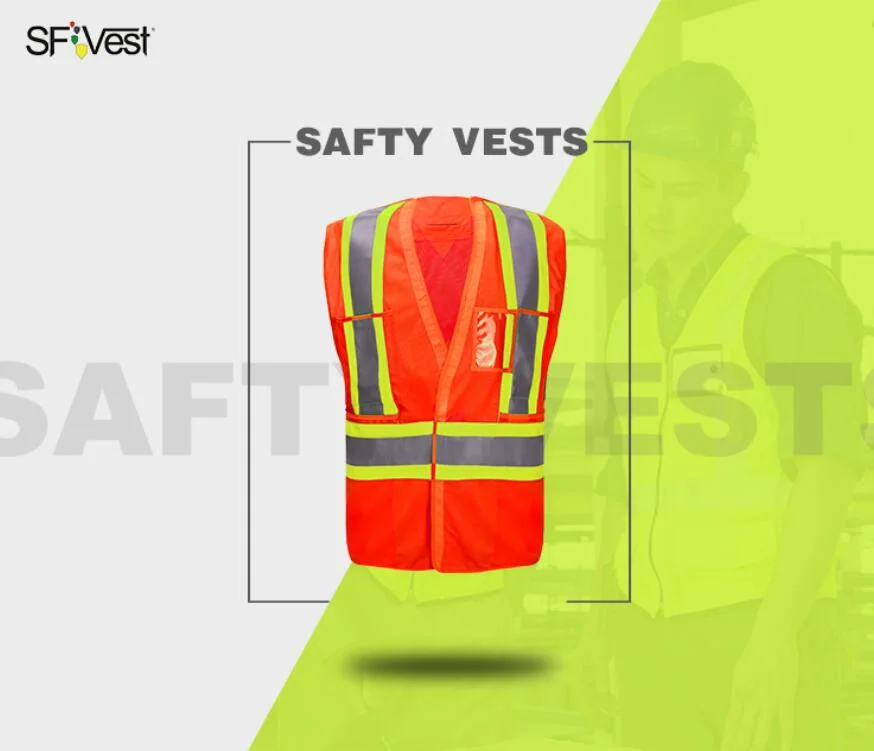 2022 High Visibility Warning Reflective Safety Mens Vest