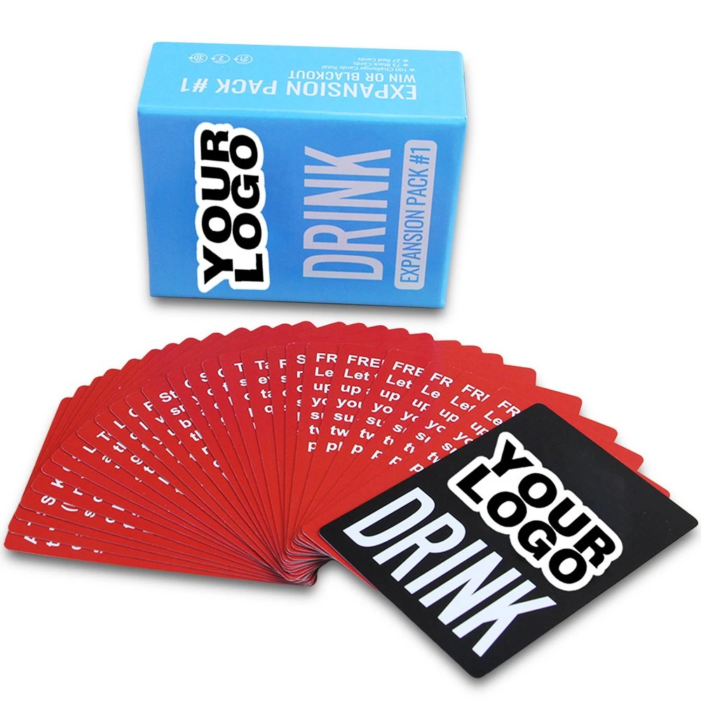 Promotional Advertising Gift Playing Paper Game Cards Custom Printable Board Card Game Sets