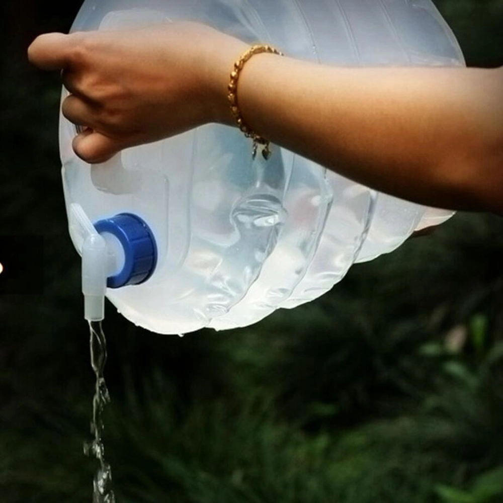 Faltbarer Wasserkrug ungiftiges PE Wasser Lagerung zusammenklappbarer Wasser Behälter Für Camping Wandern Angeln Klettern Bergsteiger Wyz13263