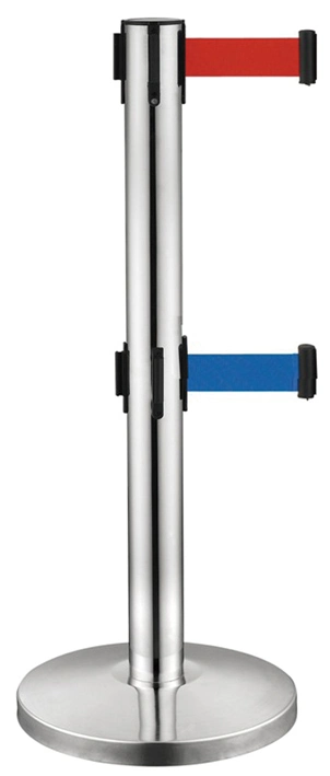 Crowd Control Belt Barrier with Double Line (LG-20)