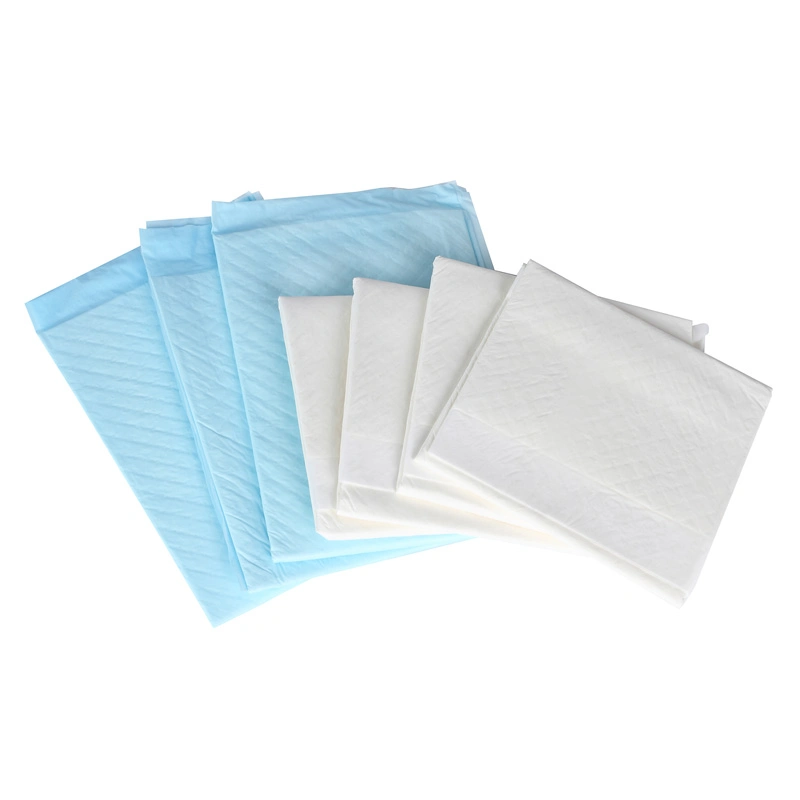 De alta absorción desechables Underpad Pad con relieves de la hoja superior Super Dry Hospital Underpad OEM