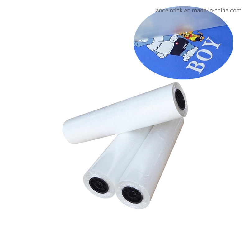 Um rolo de filme PET DTF3 A4 30cm 60cm de papel para transferência de impressão de alta qualidade para Impressora Dtf Industriais