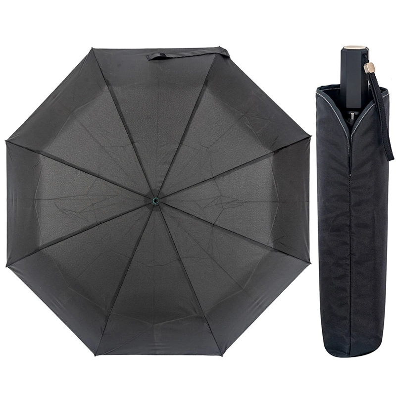 Polyester/Pongee Fabric Custom Gift Travel Pocket Manual Fold Rain Umbrella