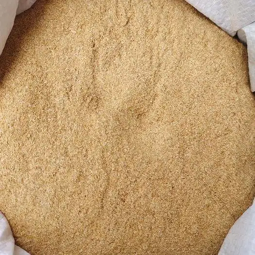 Polvo de cáscara de arroz nutritivo de proteínas para la alimentación animal