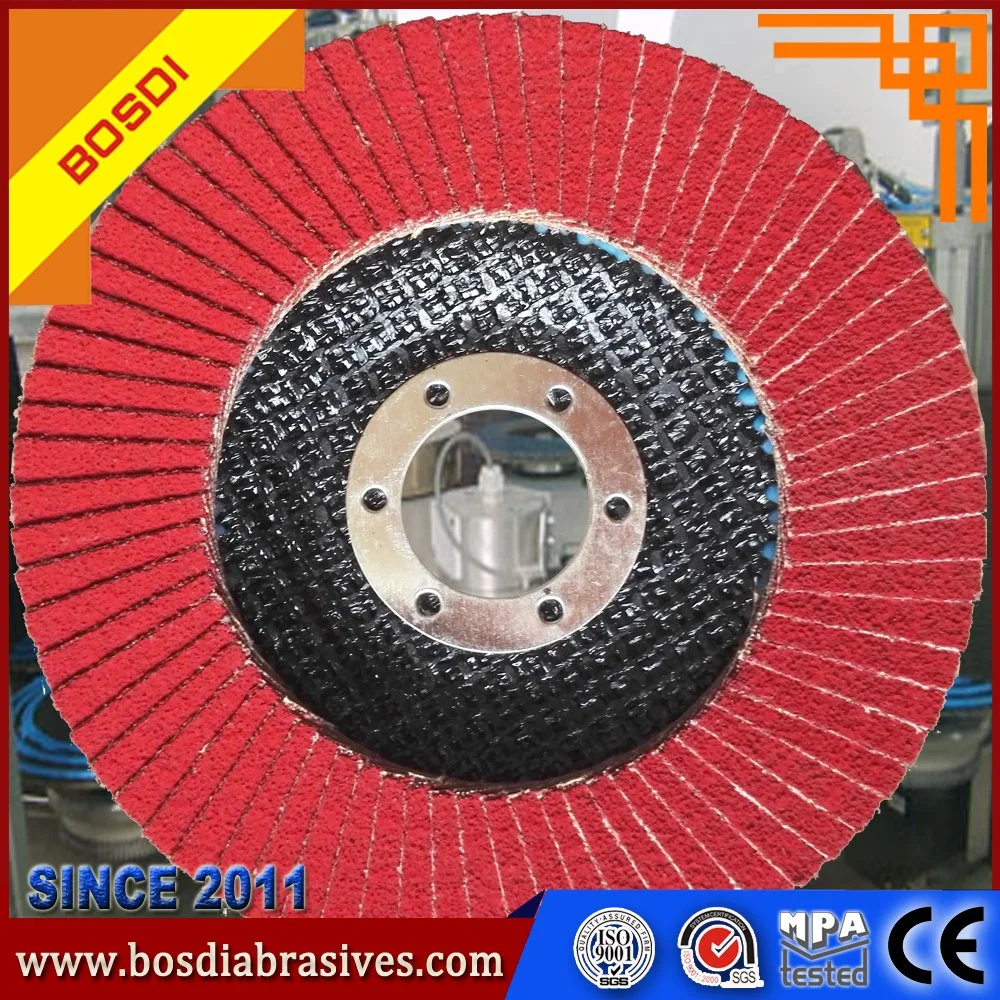 Abrasive Polishing Wheel for Metal and Stainless Steel, High Efficiency Flap Disc for Iron