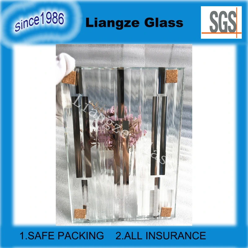 Commerical Office Partition Wall Ultra Clear Laminated Glass