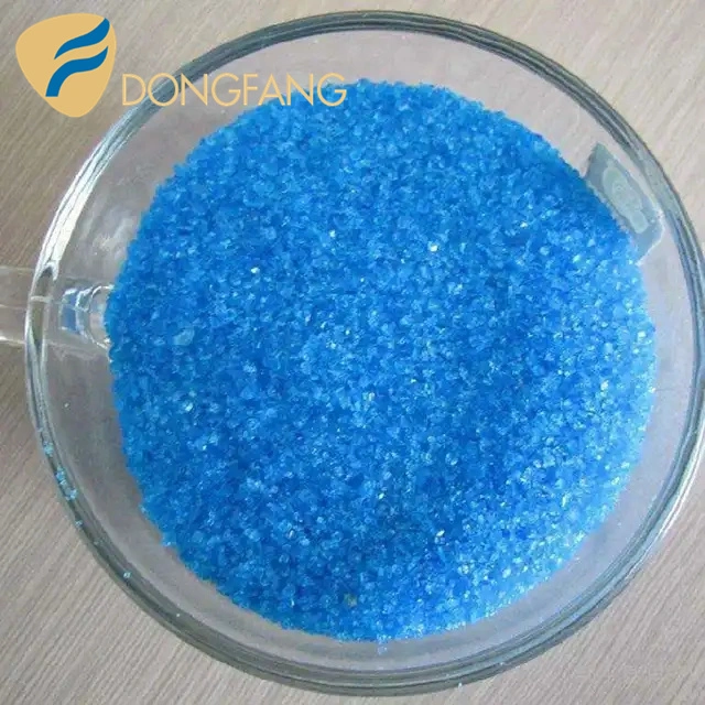 Copper Sulphate 96% Min High Purity Feed Grade Tech Grade Fengda Pentahydrate Copper Sulphate