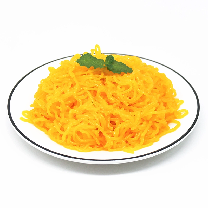 100% naturales de los alimentos con alto contenido de fibra de fideos de zanahoria Konjac.