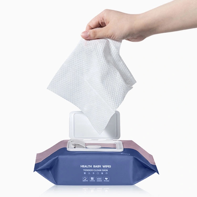 Biokleen Nonwoven Skin Feeling Refreshed and Fragrant Disinfectant Soft OEM 80PCS Privete Label Baby Wet Wipes