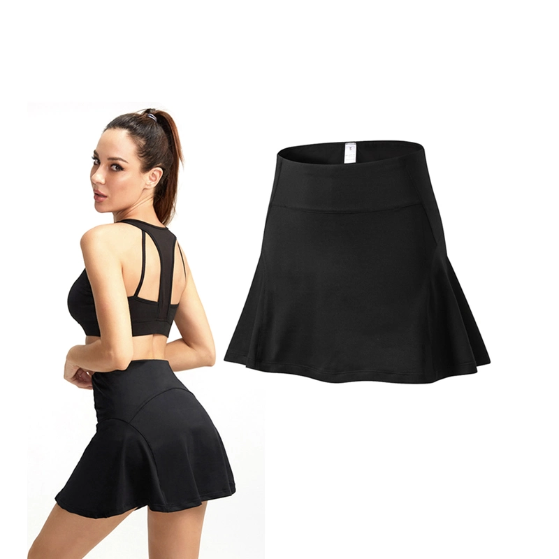 Tianchen Garment Factory Wholesale Women's Athletic Skorts Ruffled Golf Skirts with Inner Shorts Pocket, Custom Tennis Running Workout Outfits Sports Skorts