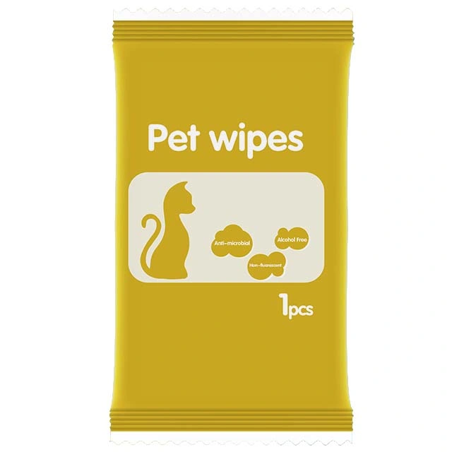 Pets Dogs Cats Cleaning Paper Towels Eyes Wet Wipes Tear Stain Remover Gentle Non-Intivating Wipes