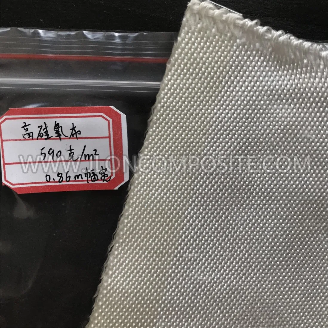 Good Chemical Stability 96% Sio2 High Silica Fiberglass Cloth for Aviation and Aerospace, Metallurgy, Chemical, Building Material and Fire Fighting Industry