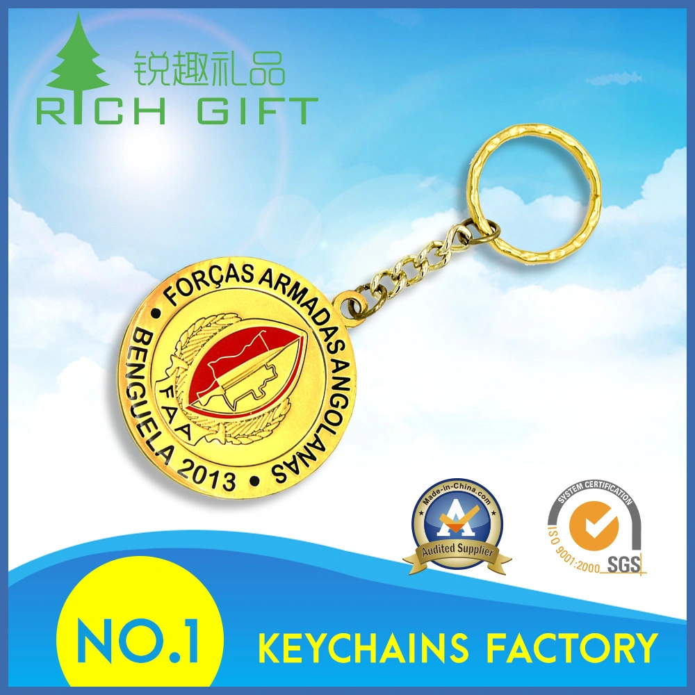 Supply Custom Cheap Fine Alloy Enamel Metal Key Chain