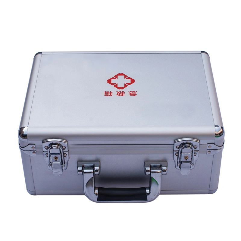 Professional Waterproof Aluminum Metal Medical Kit Box