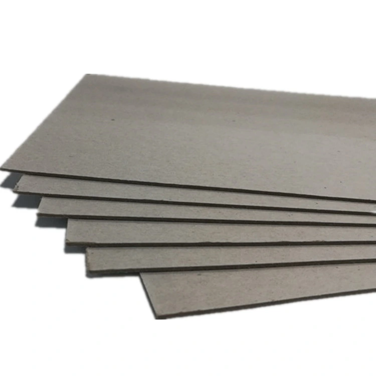 Thick Smooth Surface 1.5mm 2.0mm Carton Gris Gray Cardboard