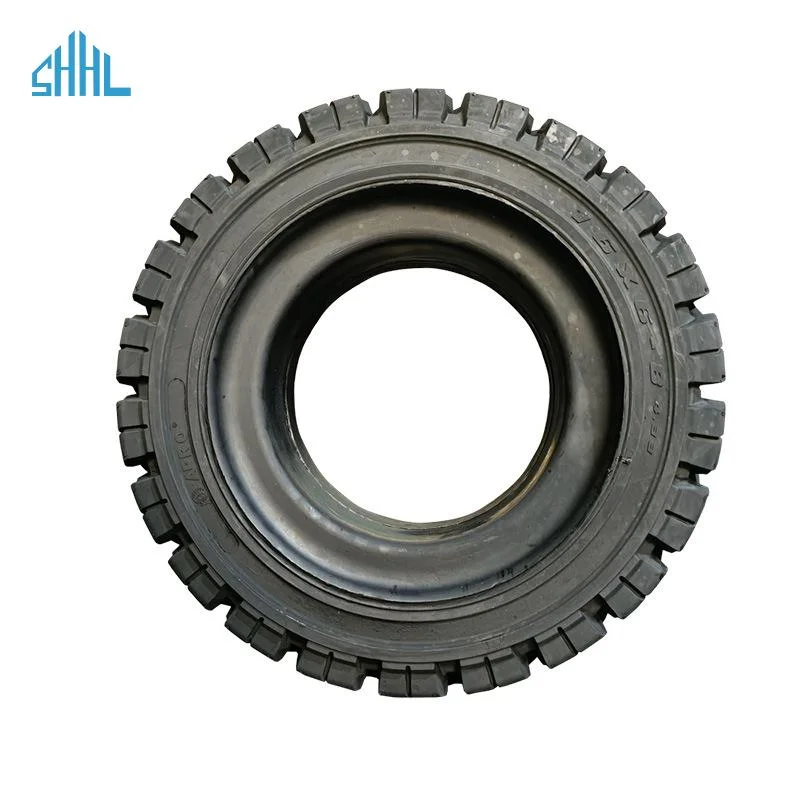 Chine Manufacture Solid Tire for Diesel Forklift, Electric Forklift, Trailer OTR Tire 31*10.5-16