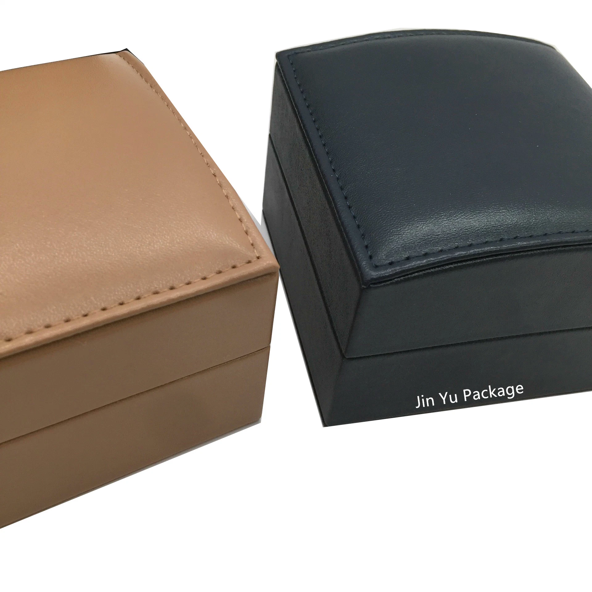 Custom Elegant Classic Fake Leather Jewellery Gift Packaging Boxes