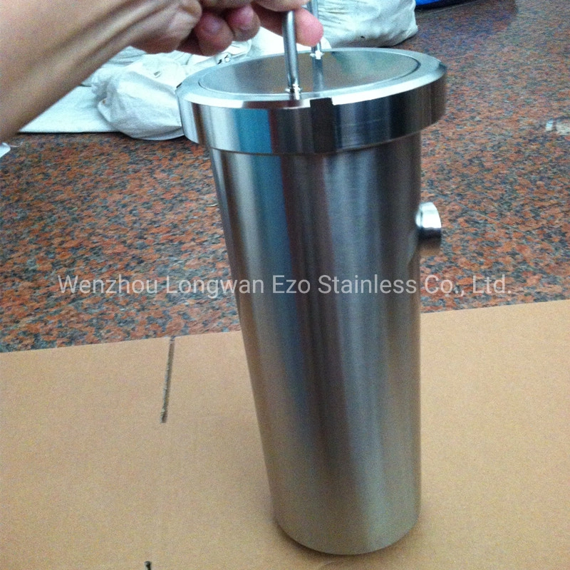 High Flow Stainless Steel Food Grade Weld Strainer with Jacket