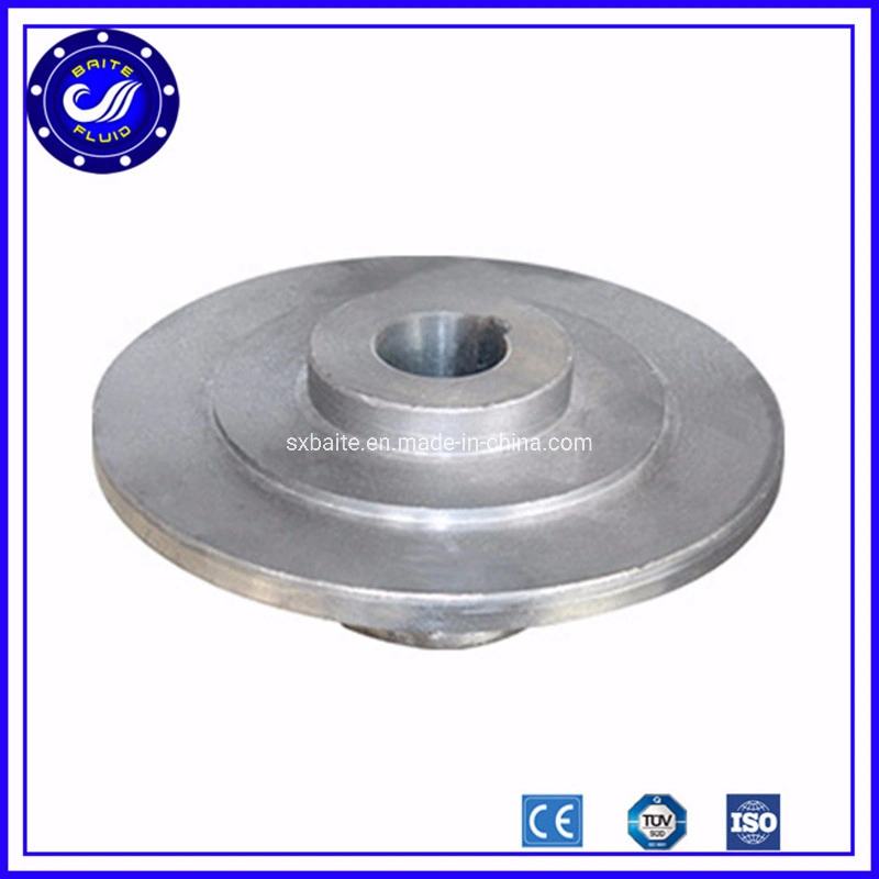 Sand Casting Cast Iron Fan Shaft Disc with Stainless Steel Cast