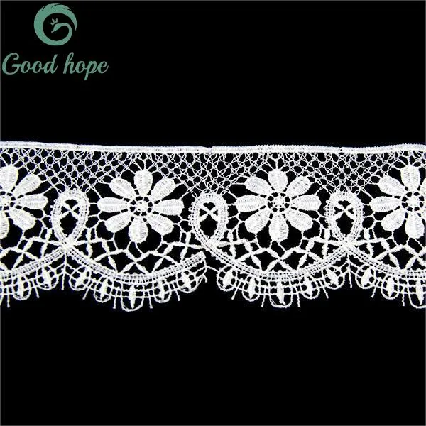 Floral Chemical 2023 Summer Ivory Lace Fabric Wholesale/Supplier