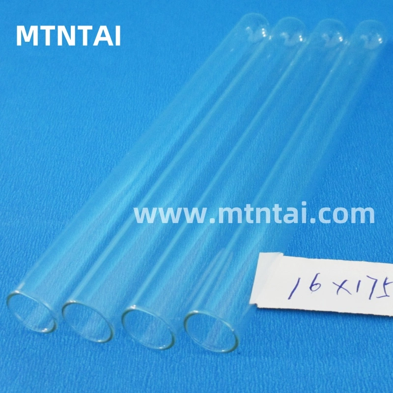 Clear Glass Test Tubes for Lab/School