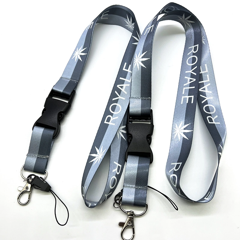 Free Sample Customized Logo Lanyards Factory Cheap Price OEM Mini MOQ Free Sample Silk Screen Polyester Lanyard Neck Strap