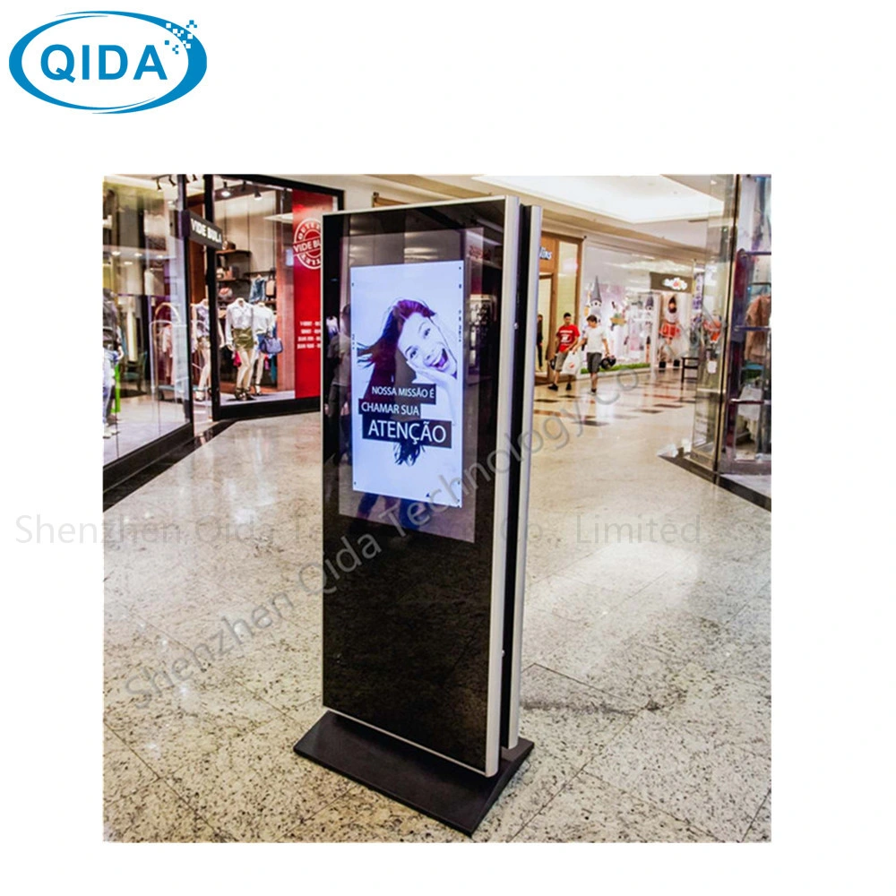 Standalone LCD LED Display WiFi WLAN Windows 55 Inch Digital Signage