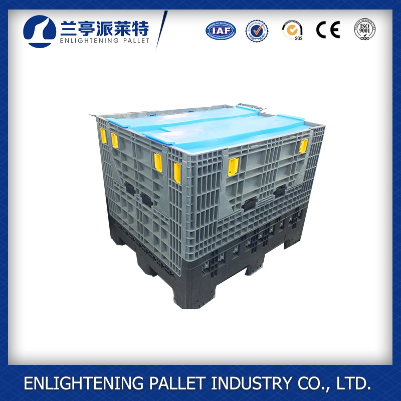 1200X1000X975 de palets de plástico plegables de China para la venta de contenedores