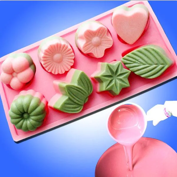 Food Grade Silicone Milky No Oily Liquid Silicone Good Quality Make Cake Mold