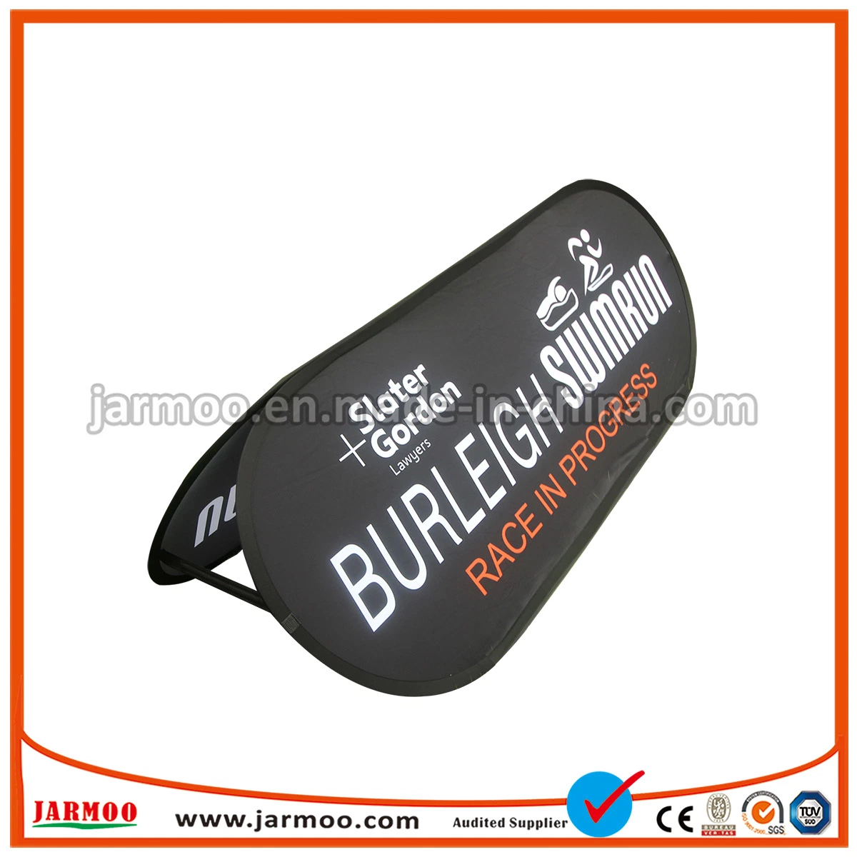 Cheap Outdoor Advertising Portable Pop out a Frame Banner Exhibition Equipment