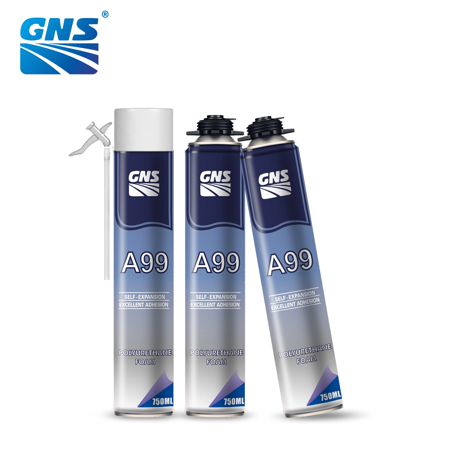 Gns A99 PU Foam Adhesive Glue Strong Bonding Ability Fast Cure for Bonding EPS XPS Board and Bricks