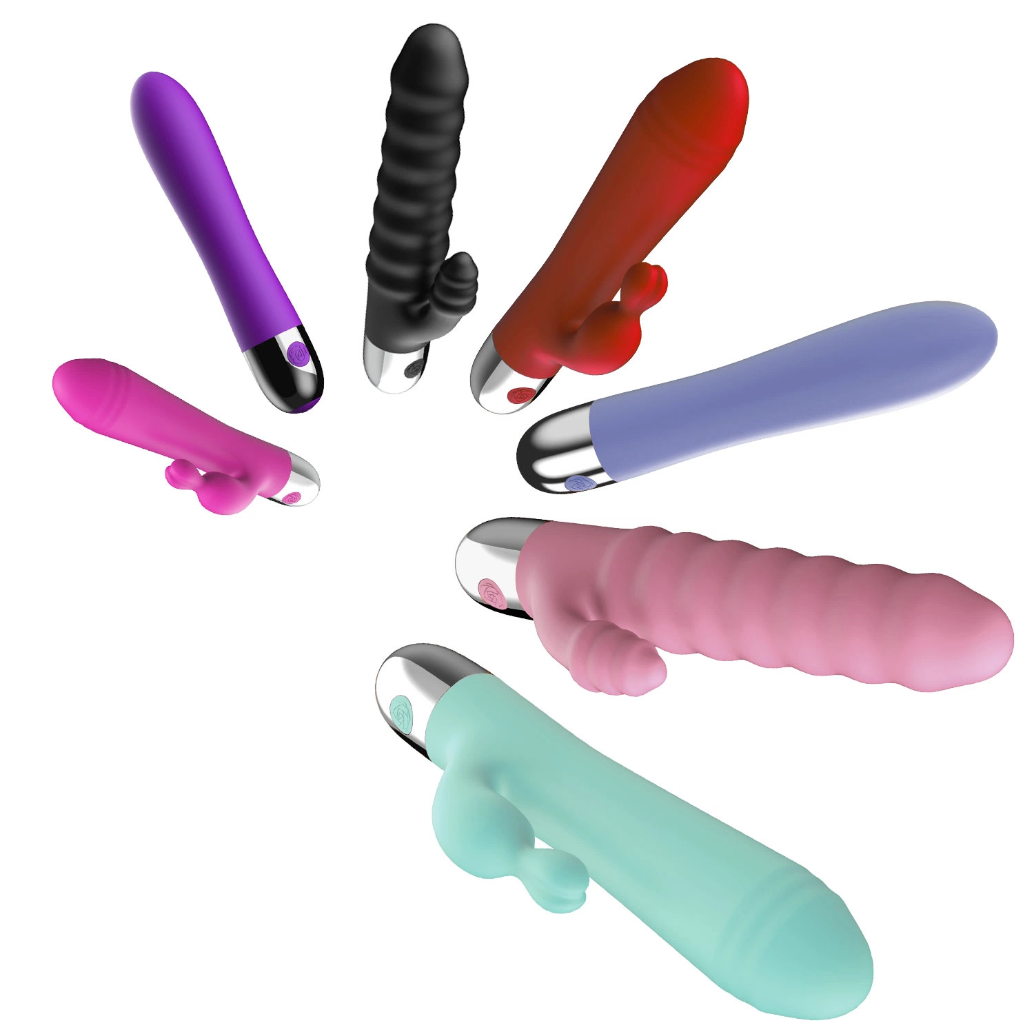 New Fashion 10 Frequencies Rechargeable Cordless Portable G Spot Stimulating Mini Rabbit Vibrator Toys for Female
