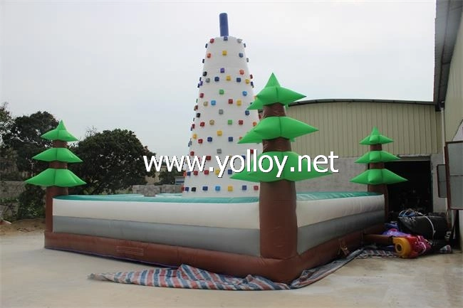 Inflatable Rock Climbing Sport for Kids and Adults