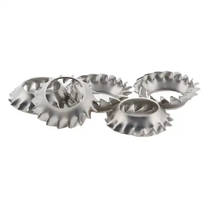 High quality/High cost performance  Stainless Steel Serrated Countersunk Lock Washer DIN6798V