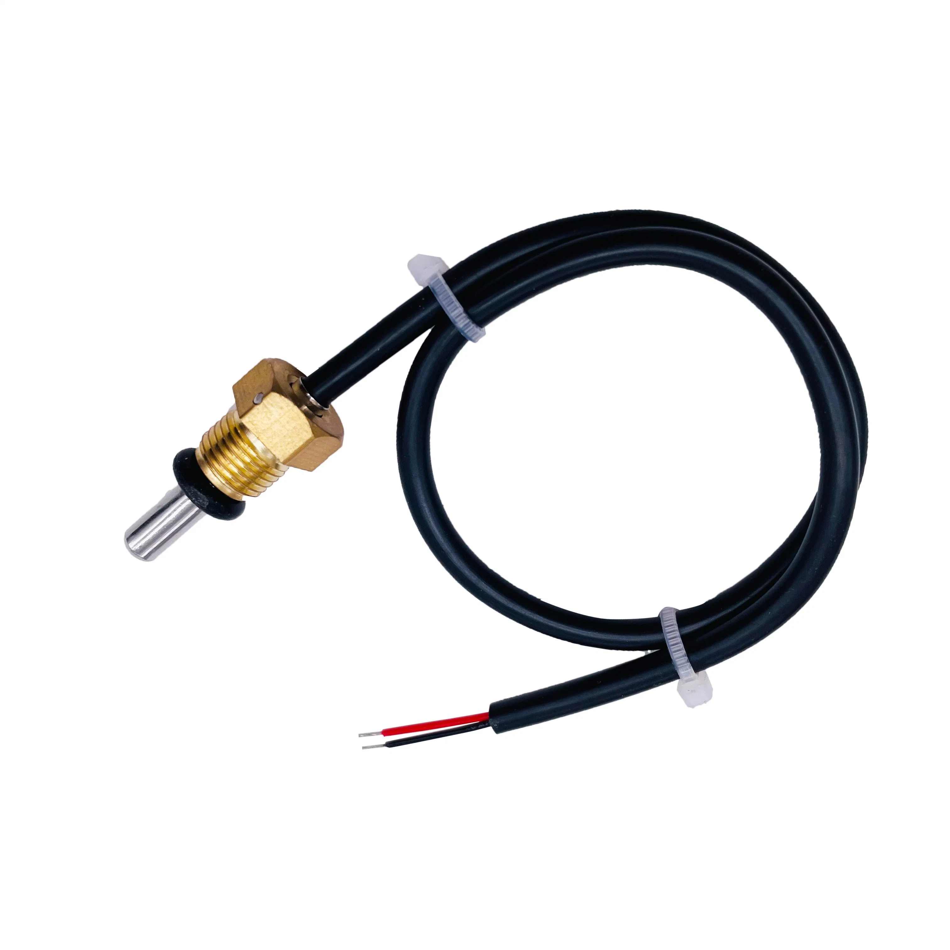 M8 M10 G1/4 Gewindestift Wasserdichter Temperaturfühler IP67 DS18B20 Temperatursensor J611