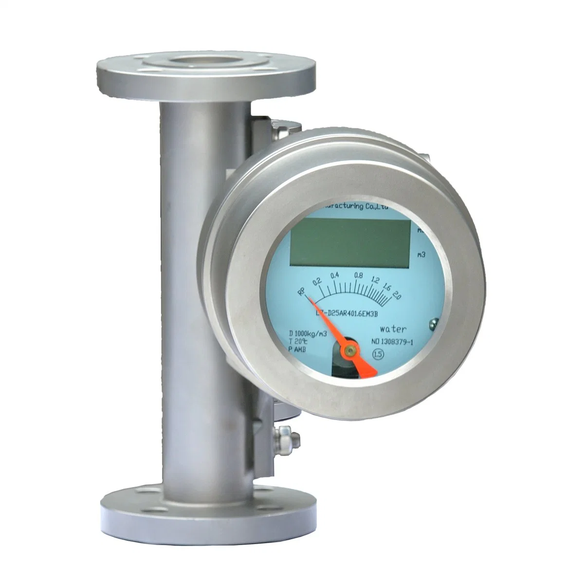 High Accuracy Variable Area Wet Type Liquid Gas Metal Tube Rotameter Flow Meter