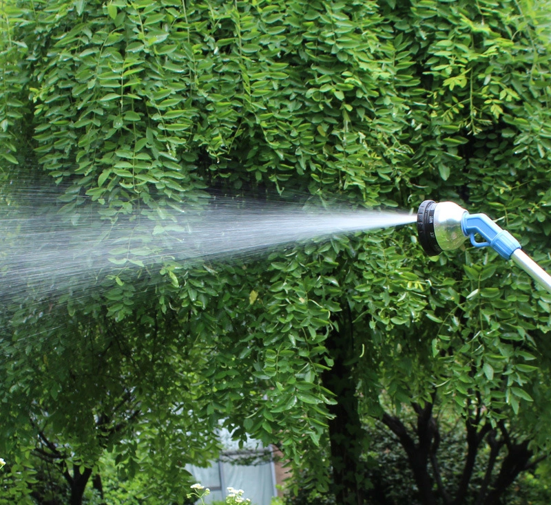 Long-Pole Multi-Function Garden Wash Spray