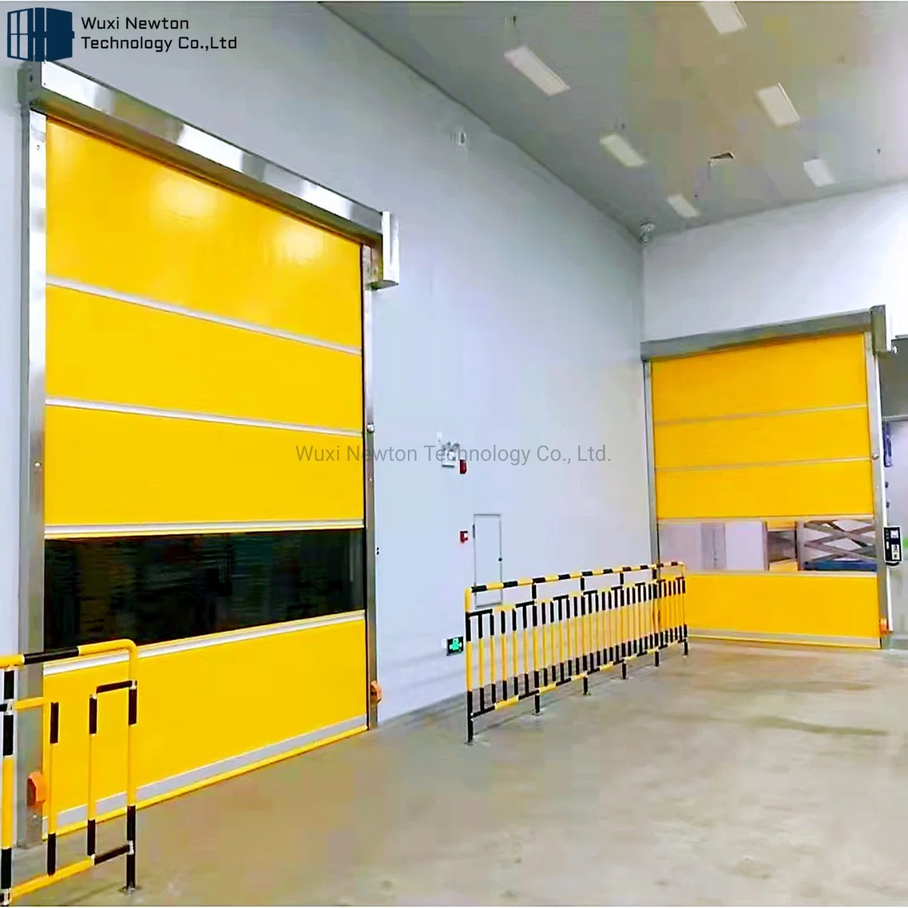 Waterproof and Moisture-Proof Mechanical Equipment Fast Door Manufacturer Roll Shutter High Speed Auto Door