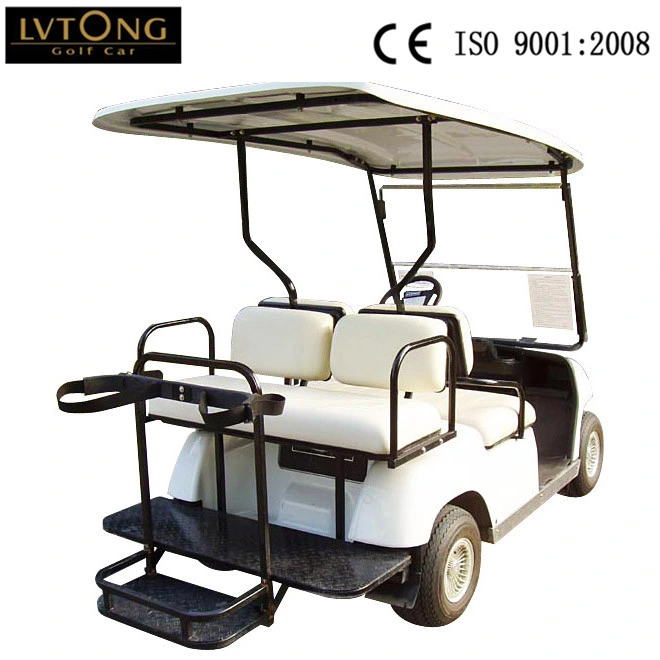 4 Wheel Drive Strong Power Lithium Battery New 4 Seater Electric Golf Cars in China