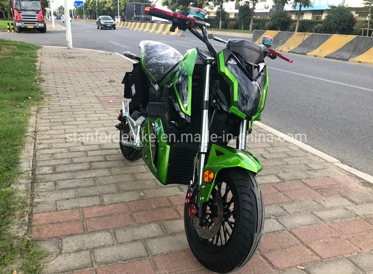 Más barato Scooter eléctrico de alta velocidad de 72V 20Ah Z6 de motocicleta eléctrica