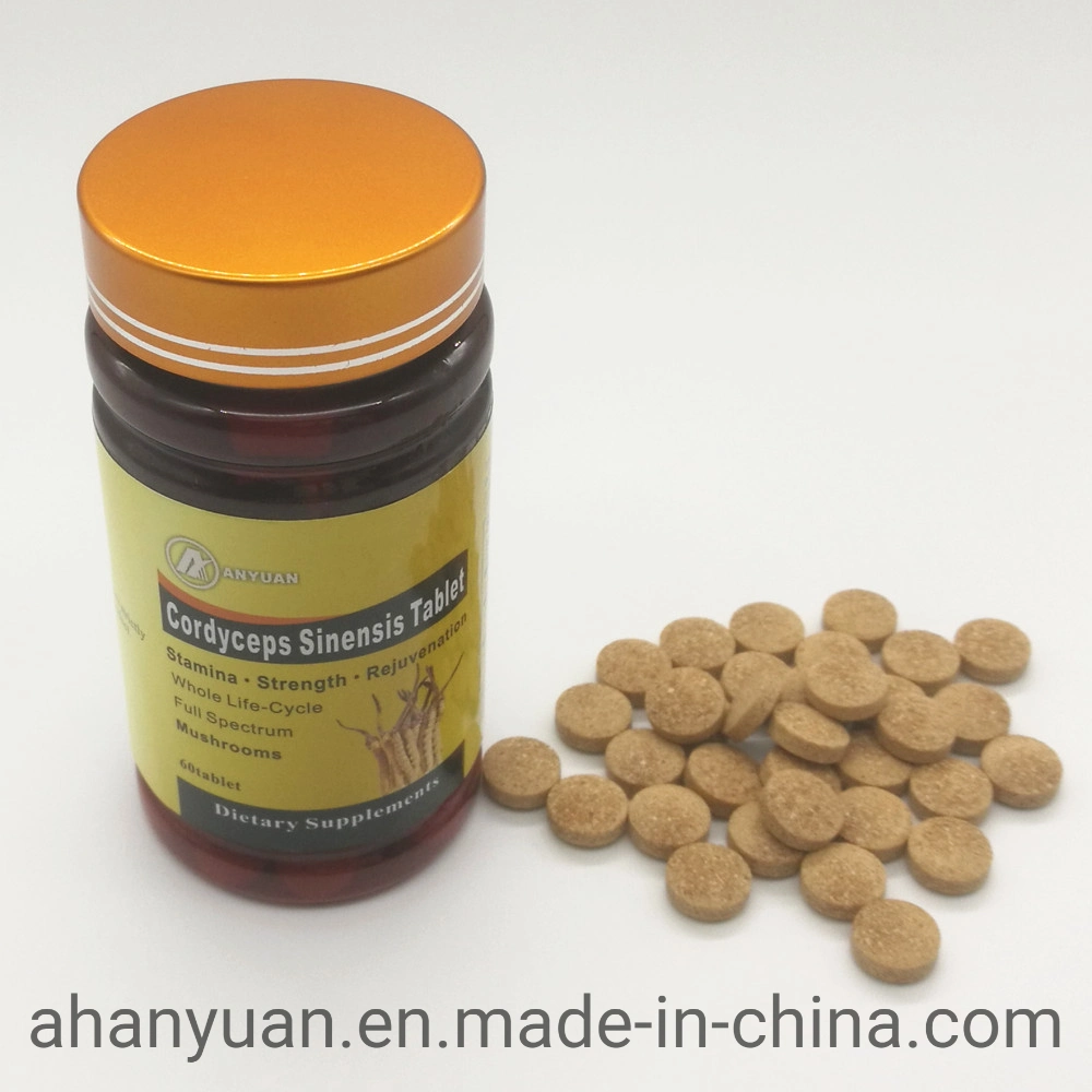 Cordyceps Sinensis Tabletten Gesundheit Nahrungsergänzungsmittel