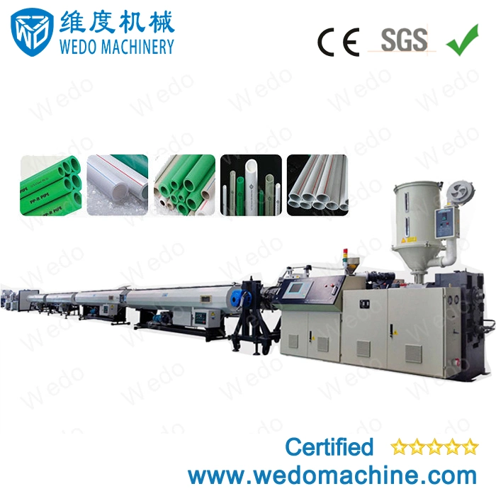 PPR Pipe Extrusion Machine, PPR Pipe Machine, PPR Plastic Extruder Production Line