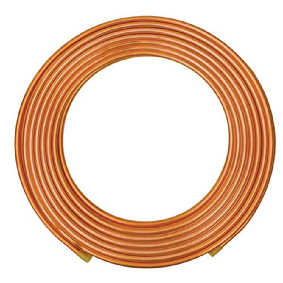 C10100 C12200 Pancake Coil Copper Wire Pipe Tube in Refrigeration