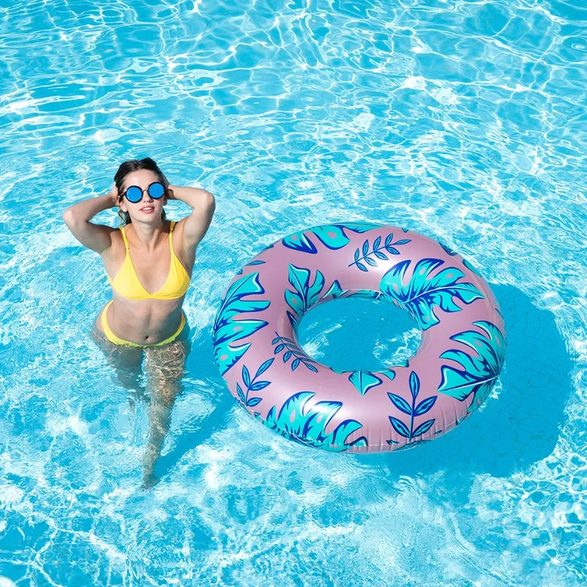 Personalizar Mambobaby inflable de Flotación sin cuello bebé nadando bebé anillo SPA Bebe OEM ODM Bebek Flotador flotador Floatie piscina para niños