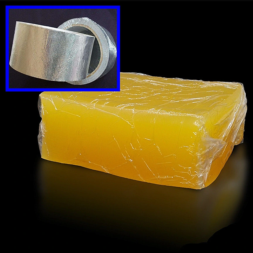 Heat Resistance Hot Melt Rubber Adhesive Glue for Aluminum Foil Tape