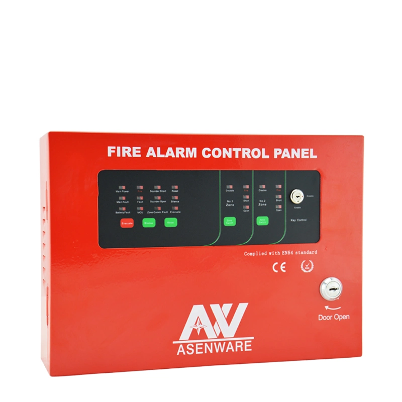 Sistema de detección de fuego del panel la alarma de incendio de la seguridad del G/M
