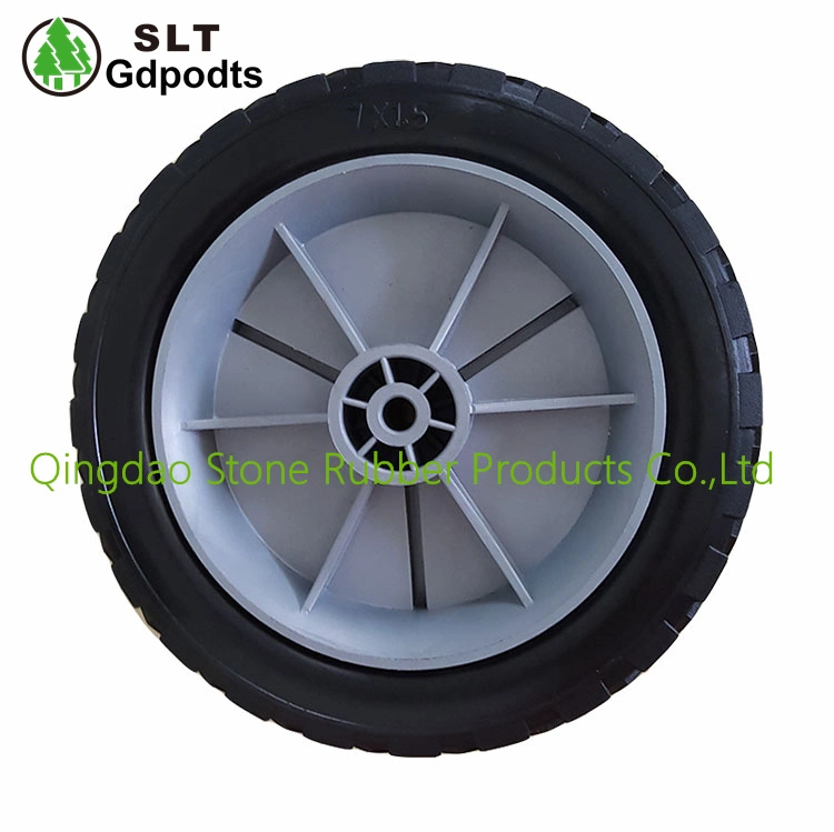 7 Inch Solid Polyurethane Foam Tire for Camping Cart