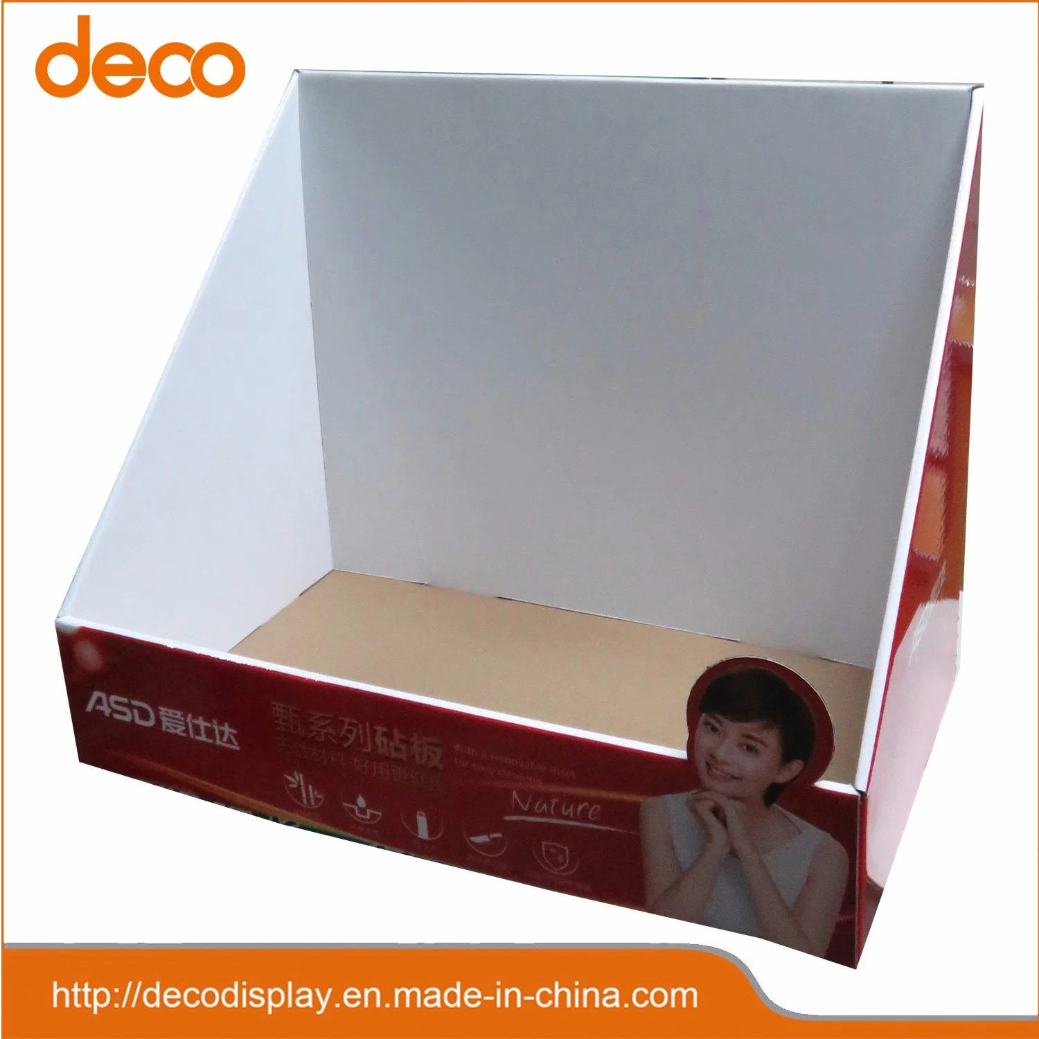 Pop Cardboard Display Case Carton Paper Display Box for Retail